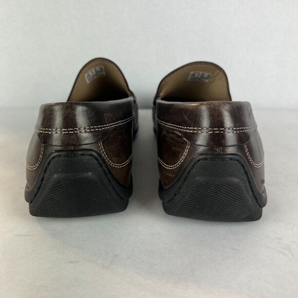 ECCO 43 Loafer Shoes Mens‎ 9 Brown Leather Classic Moc Casual Comfort Slip On main image 6